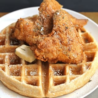 Wings + Waffle