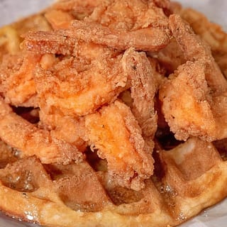 Shrimp + Waffle