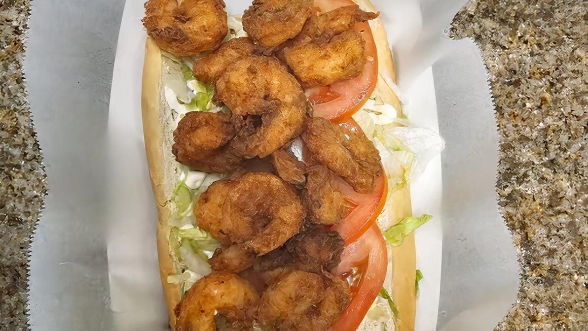 Shrimp Poboy.
