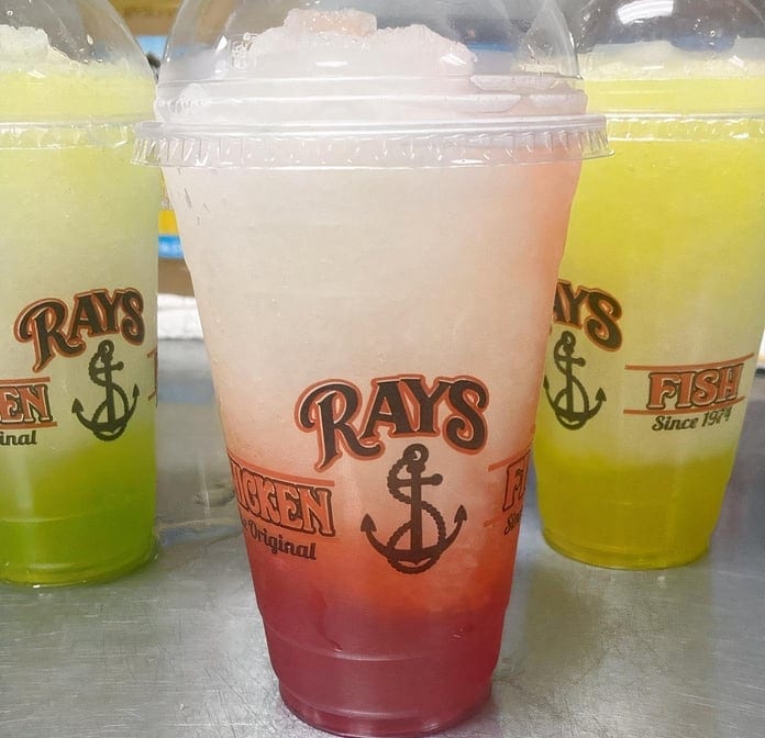 Ray's Fresh Squeezed Lemonade.
