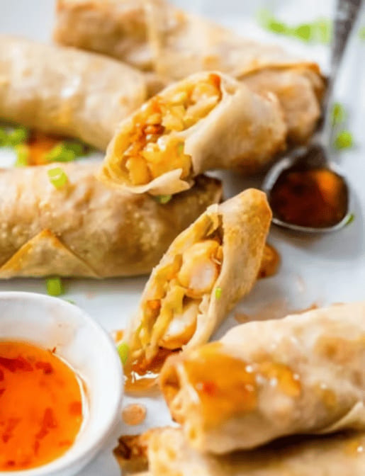 Shrimp Spring Rolls.