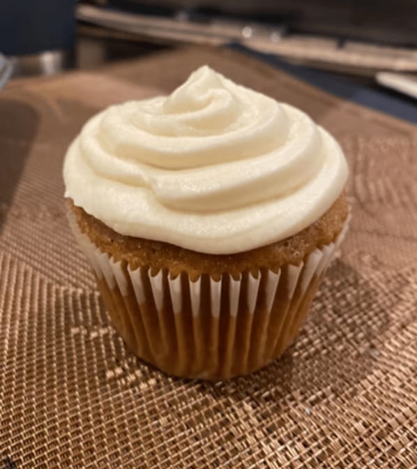 Carrot Cupcake.