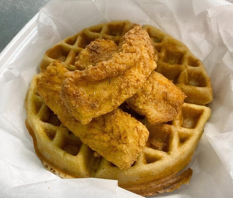 Fish + Waffle.