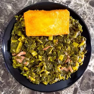 Collard Greens and Cornbread