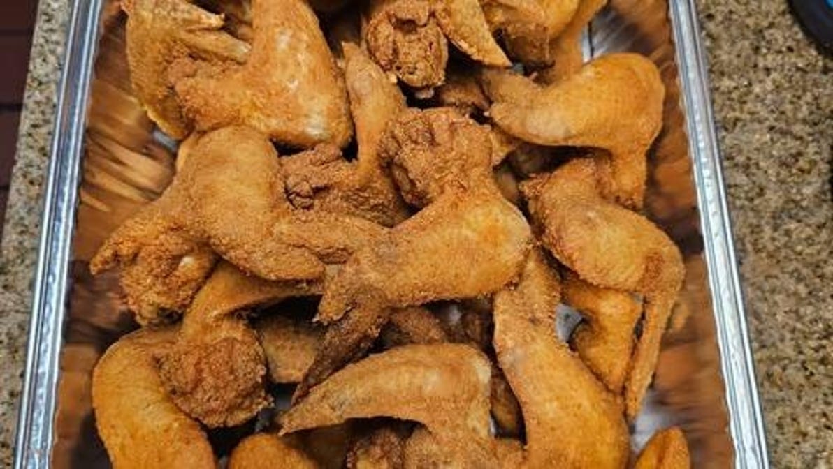 50 Whole Wings & Legs.
