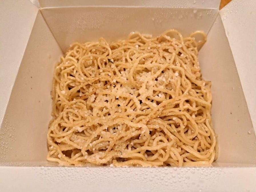 Garlic Noodles.