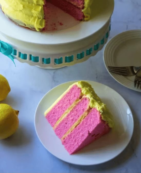 Strawberry Lemon Cake.