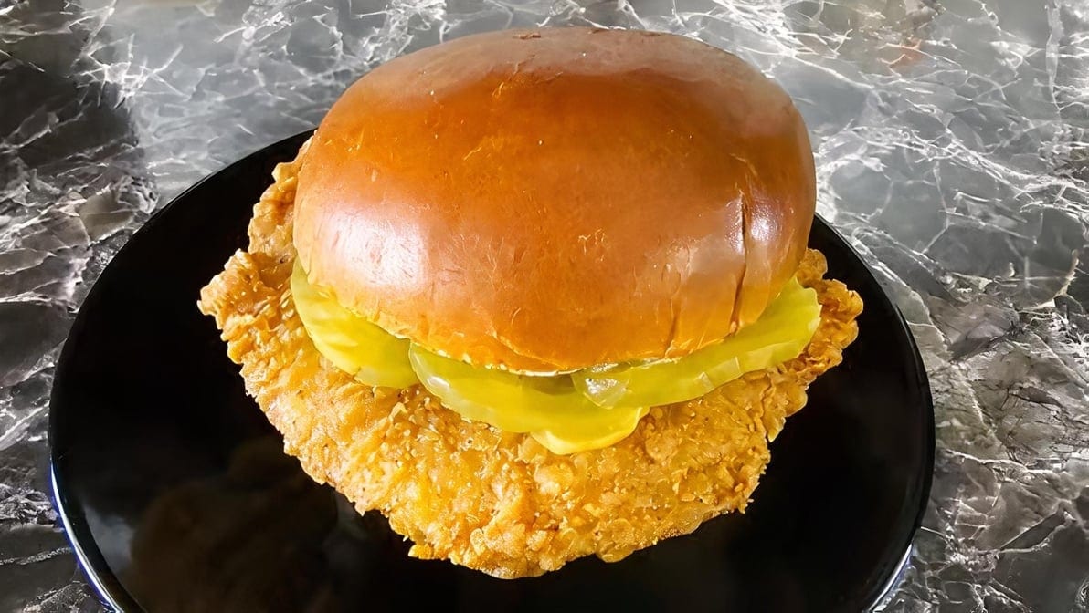 Crispy Crunchy Chicken Sandwich.