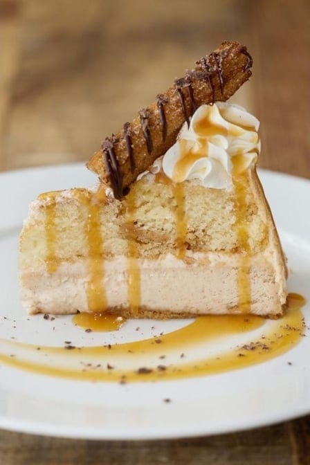 Cinnamon Churro Cheesecake.