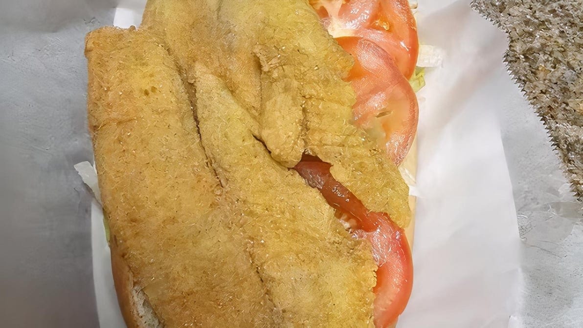 Tilapia Poboy.