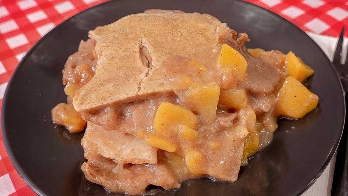 Peach Cobbler.