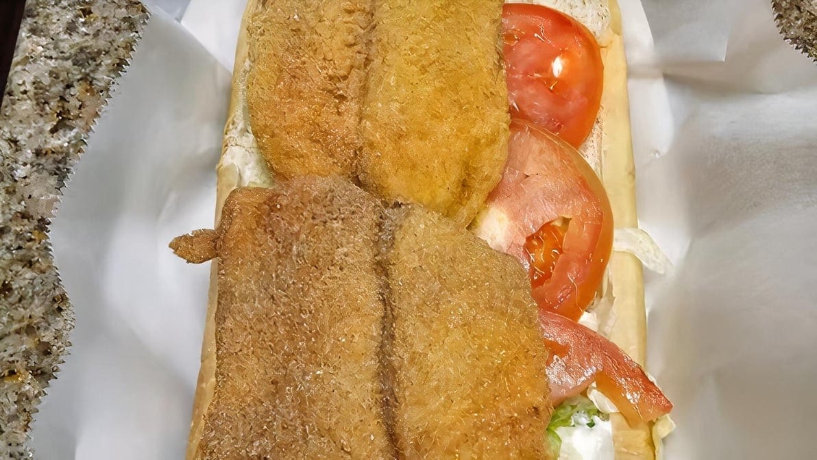 Catfish Poboy.