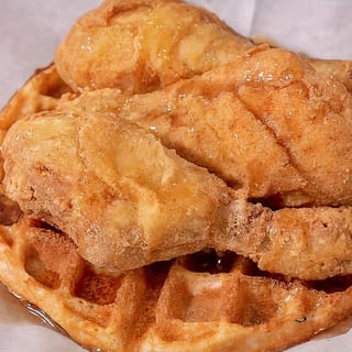3 Drumsticks + Waffle