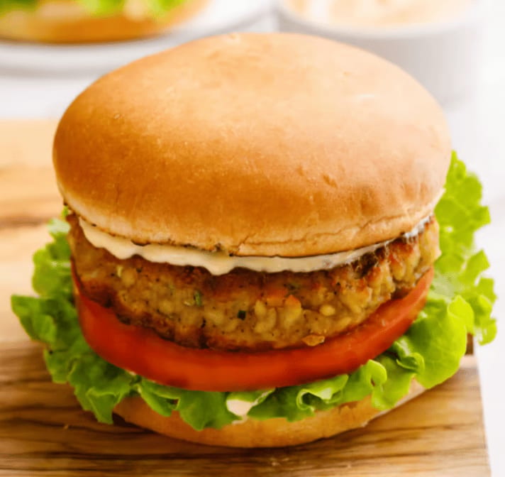Crab Cake Burger.