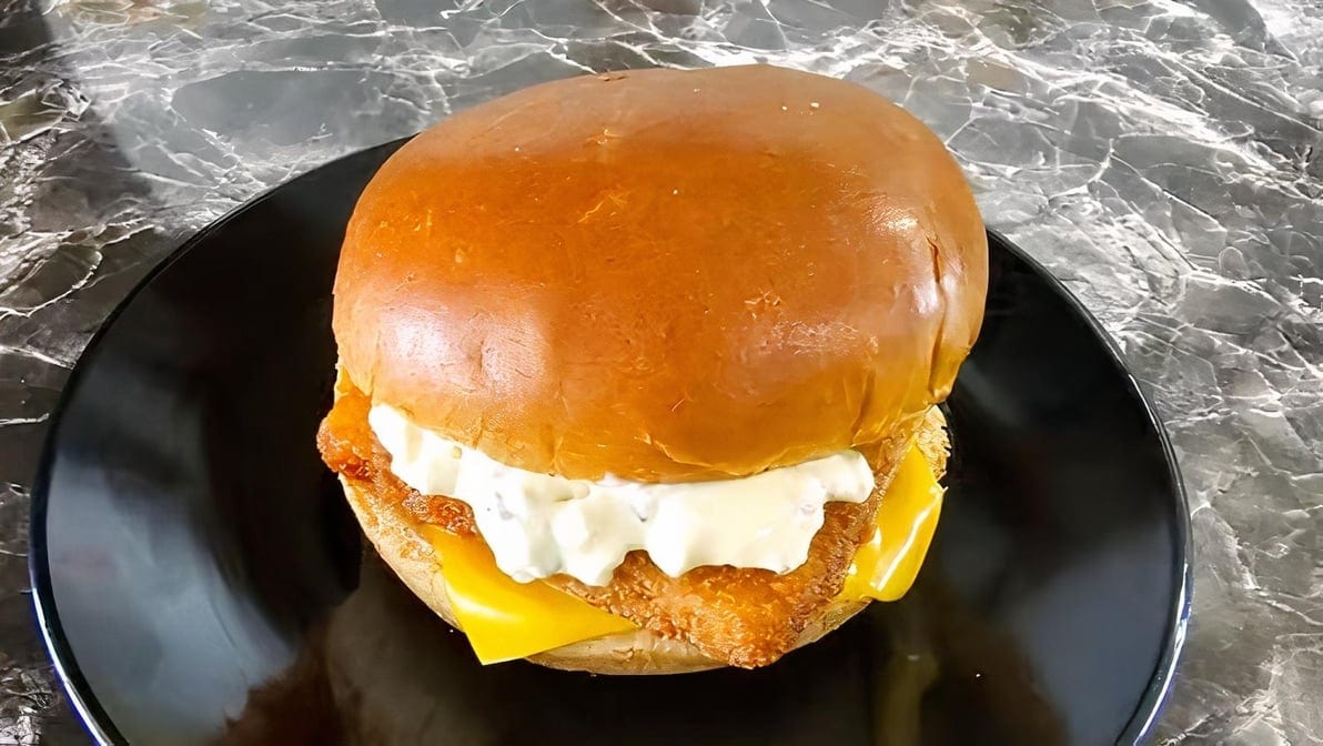 Fish Fillet Burger.