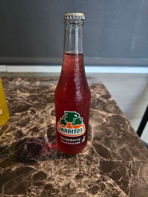 Jarritos Strawberry.