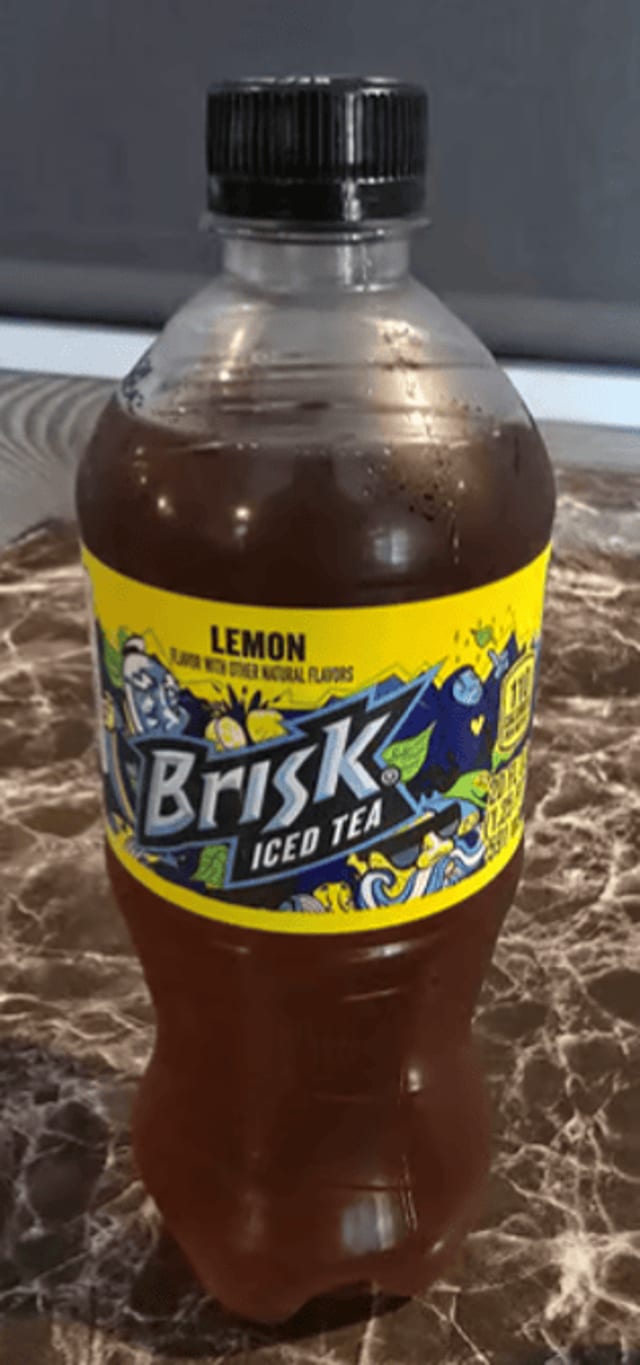 Lipton Tea Lemon Brisk.