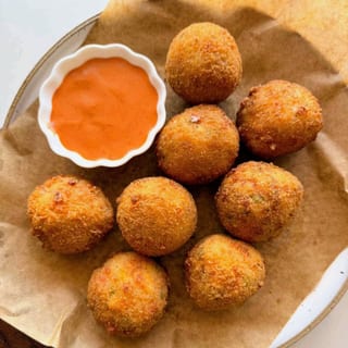 Grits and Shrimp Bites