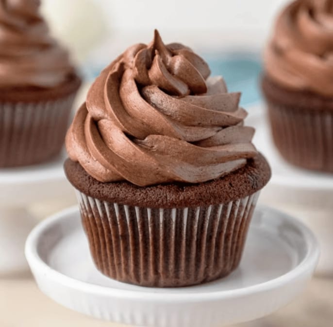 Chocolate Chocolate Cupcake.