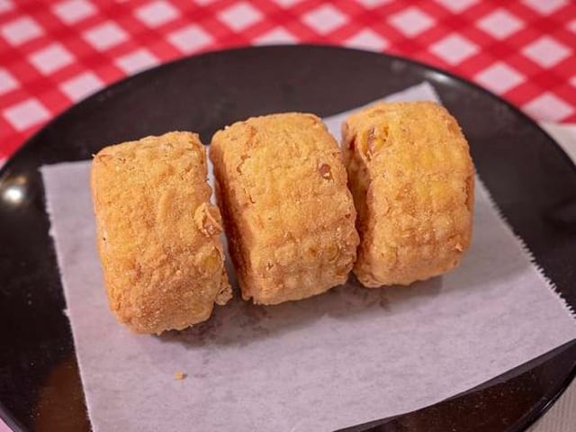 Fried Corn Cob.