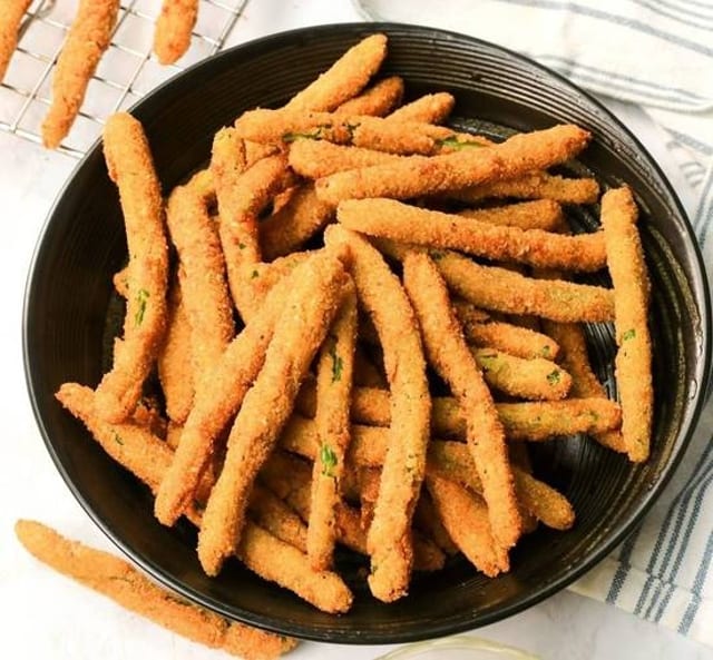 Breaded Green Beans.