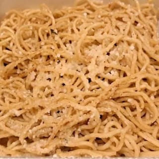 Garlic Noodles with Shrimp